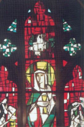 Kirchenfenster hl. Barbara
